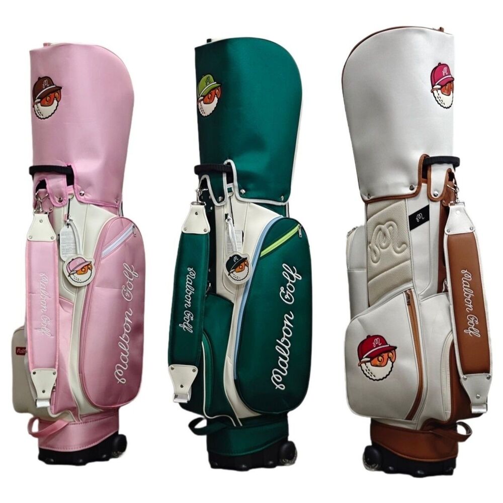 MALBON GOLF Caddy Bag Cart Golf Bag Caster-type